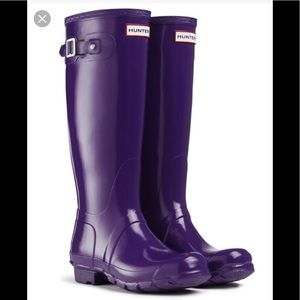 Hunter rain boots